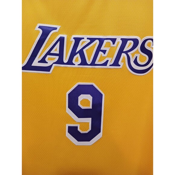 Bronny James Jr. (Nike)-(Lakers)-(Yellow)-(Jersey)-(New Condition)-(XL)-$95.00 - Picture 9 of 11